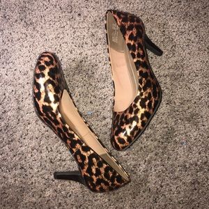 Cheetah Print Comfort Plus Heels